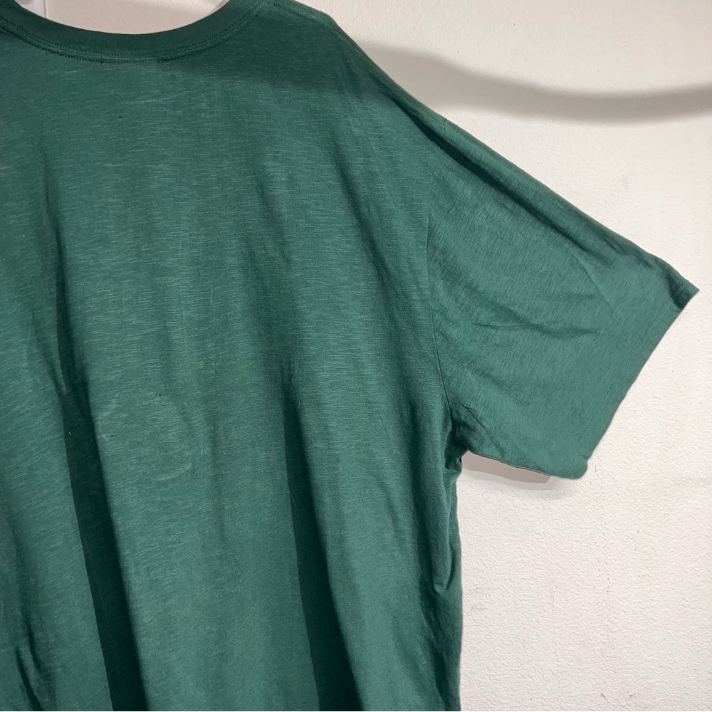 Dallas Mavericks Retro Logo Shirt Mitchell And Ness Green Adult Size 3XL *As Is* - Picture 9 of 16